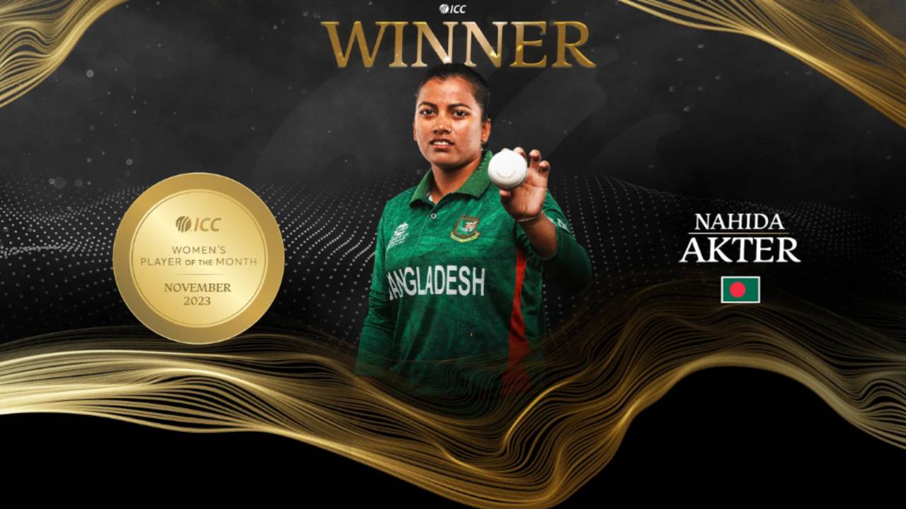 আইসিসির বর্ষসেরা একাদশে বাংলাদেশের নাহিদা