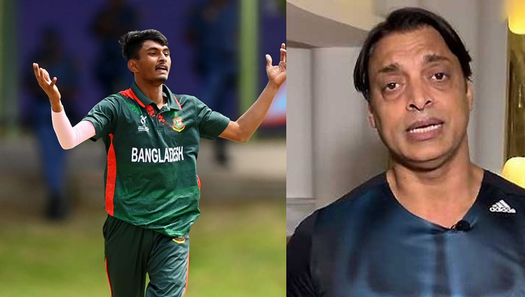 বাংলাদেশী ক্রিকেটার কে উদ্দেশ্য করে কটূক্তিপূর্ণ কথা বললেন শোয়েব