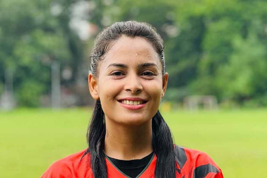 ইতিহাস গড়তে কলকাতায় পা রাখলেন বাংলাদেশের সানজিদা