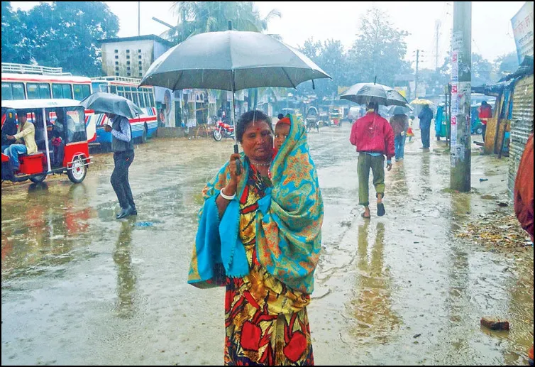 তীব্র শীতের মাঝেই আজ বৃষ্টি হতে পারে এই সব জেলায়