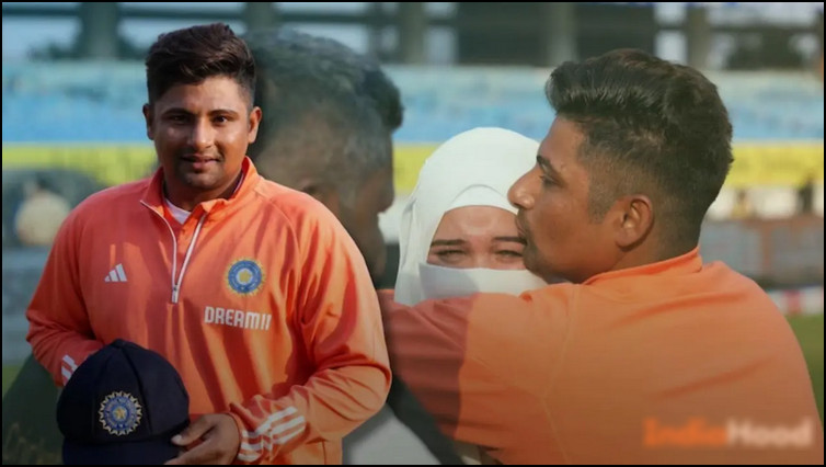 কাঁদতে কাঁদতে সরফরাজের ক্যাপে বাবার চুমু, স্ত্রীর চোখের পানি মুছে দিলেন সরফরাজ