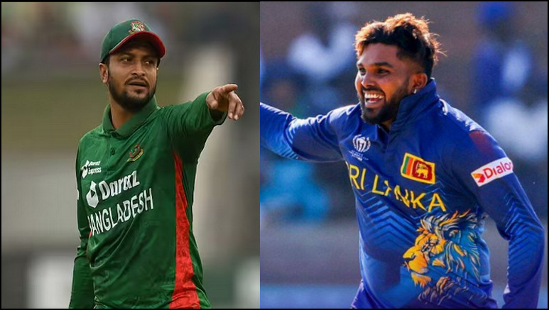 সাকিবকে তাড়া করে বেড়াচ্ছে হাসারাঙ্গা
