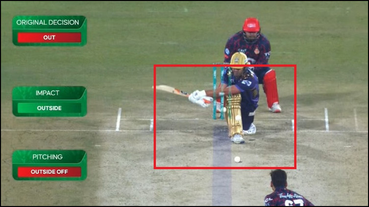পিএসএলে ডিআরএস বিতর্ক তারপর যা হলো!