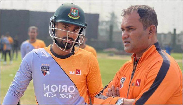 পঞ্চমবার ফাইনালে উঠে কোচ সালাউদ্দিনকে নিয়ে যা বললেন লিটন