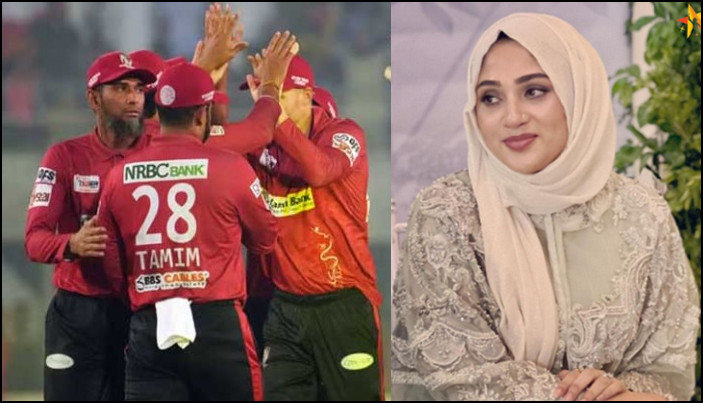 তামিমের শিরোপা জয়ের পর যা বললেন তামিমের স্ত্রী