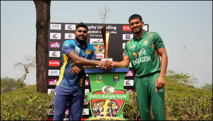 নিষেধাজ্ঞা না মেনে যে কারণে ট্রফি উন্মোচনে হাসারাঙ্গা!