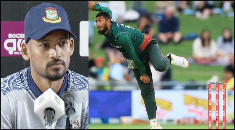 লেগস্পিনার রিশাদকে নিয়ে আক্ষেপ জানালেন শান্ত