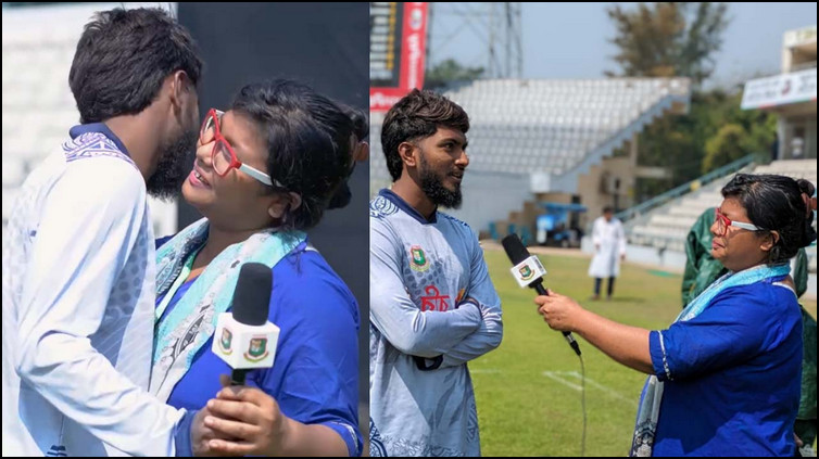 ভাইয়ের ইন্টারভিউ নিলেন বোন!