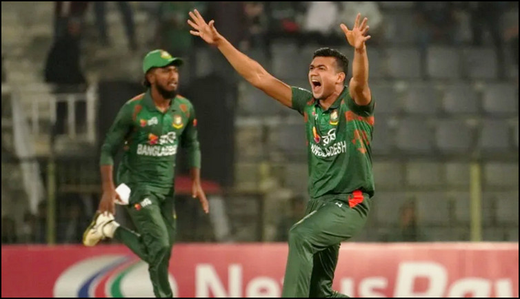 সিরিজ জয়ের ম্যাচে লঙ্কানদের প্রথম আঘাত তাসকিনের