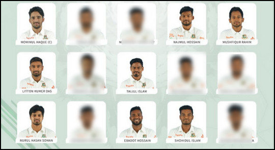 ৪ চমক নিয়ে শ্রীলঙ্কার বিপক্ষে টেস্ট দল ঘোষণা করল বিসিবি