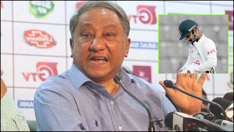 লিটনের ক্রিকেট ভবিষ্যৎ নিয়ে কড়া ভাষায় মুখ খুললেন পাপন