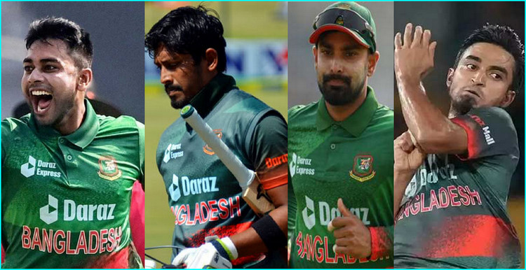 টি-টোয়েন্টি বিশ্বকাপ থেকে বাদ পড়ছেন যেসব টাইগার ক্রিকেটার