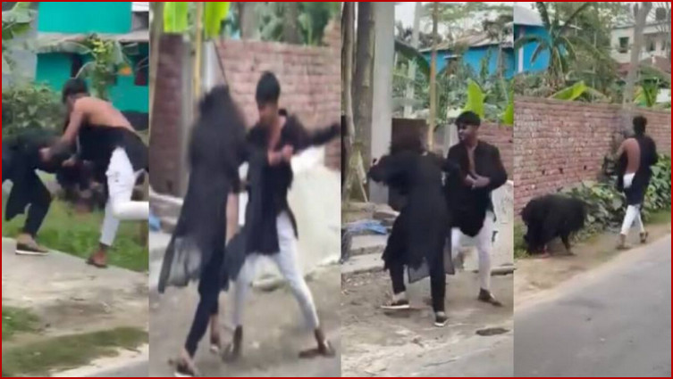 জানা গেল ঈদের দিন রাস্তায় তরুণ-তরুণীর মারামারির কারণ