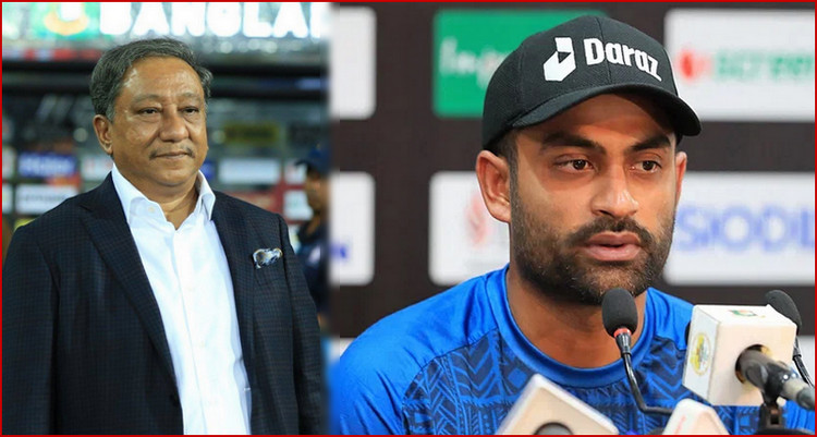 তামিমকে বিশ্বকাপ খেলতে বিসিবি'র চাপ ; পাপন-তামিম বৈঠকে চূড়ান্ত সব