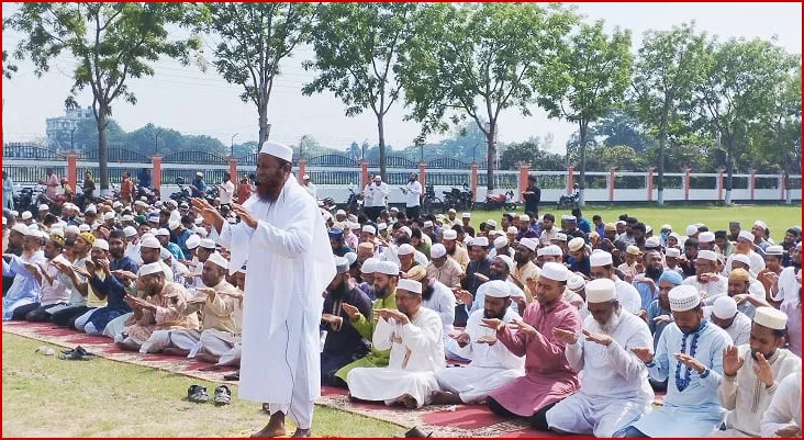 ইসতিসকার নামাজ আদায়ের পর যে জেলায় নামলো রহমতের বৃষ্টি