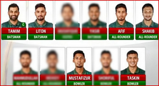ব্রেকিং নিউজ ; দলে ফিরলেন তামিম, টি-টোয়েন্টি বিশ্বকাপের জন্য শক্তিশালী দল ঘোষণা