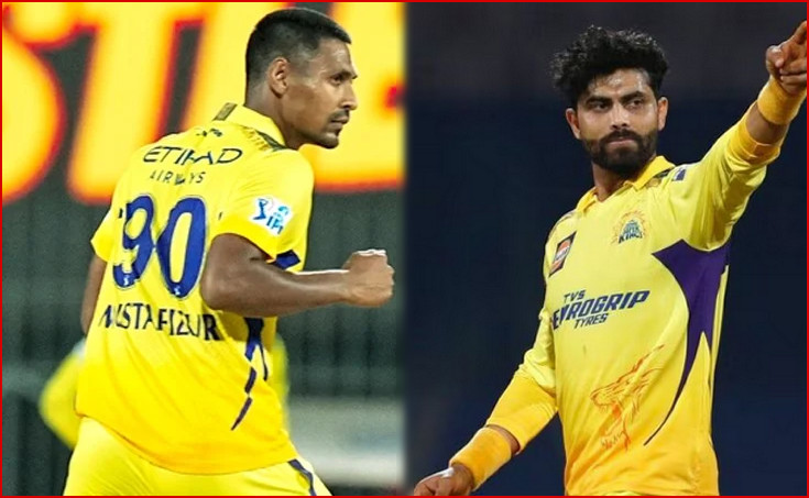 পাঞ্জাবের বিপক্ষে বল হাতে ৩ উইকেট নিয়ে মুস্তাফিজকে অপমান করে একি মন্তব্য করলেন জাদেজা