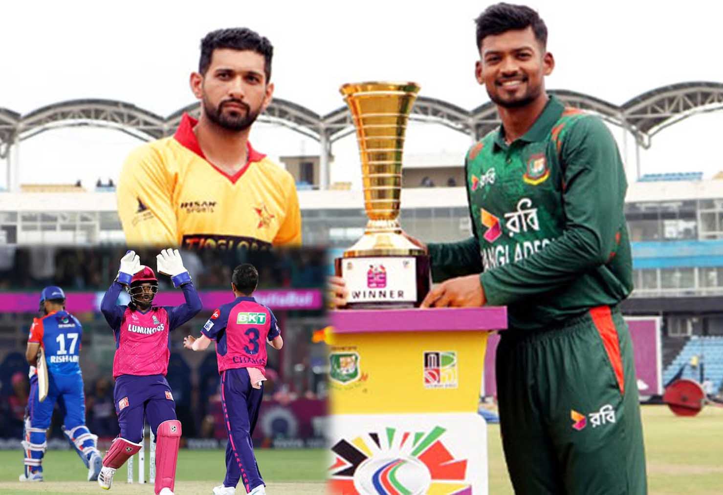 বাংলাদেশ-জিম্বাবুয়ের হাইভোল্টেজ ম্যাচসহ টিভিতে আজকের খেলা