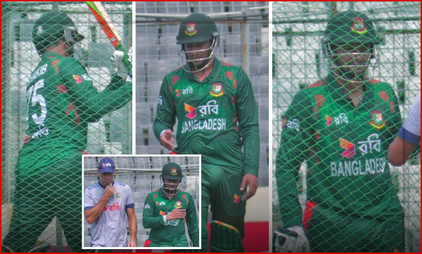 হঠাৎ কেন ম্যাচ শেষ না হতেই জার্সি পরেই অনুশীলনে নেমে পড়লেন সাকিব!