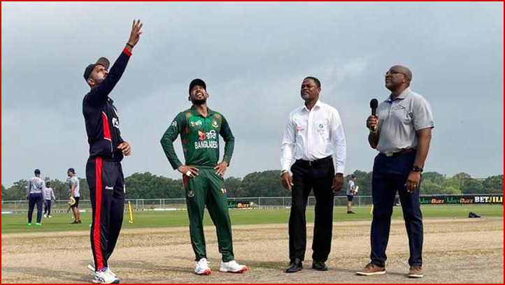 হাইভোল্টেজ ম্যাচে টস জিতল বাংলাদেশ, দেখে নিন টাইগারদের চমক ভরা একাদশ