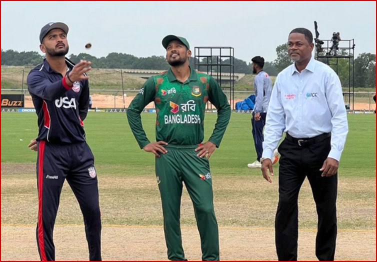 টসে জিতলো বাংলাদেশ, দেখে নিন বাংলাদেশের একাদশ