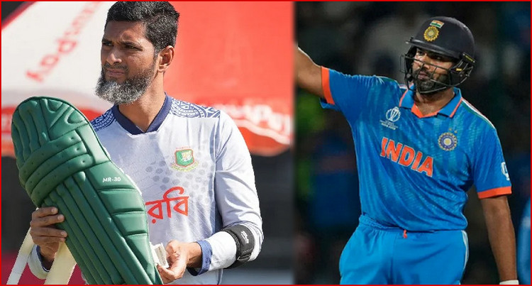 ম্যাচ শেষে মাহমুদউল্লাহকে নিয়ে যা বললেন ভারতের অধিনায়ক রোহিত শর্মা