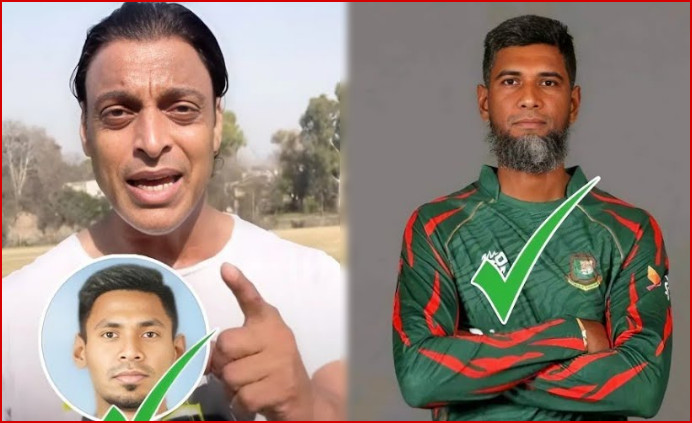 মুস্তাফিজ-মাহমুদুল্লাহ কে নিয়ে অবিশ্বাস্য মন্তব্য করলেন শোয়েব আক্তার