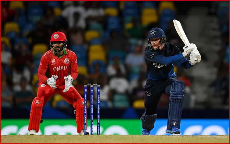 সুপার ওভারের চরম নাটকীয়তায় শেষ হল নামিবিয়া ওমান ম্যাচ