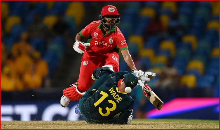 অস্ট্রেলিয়ার বিপক্ষে চরম লড়াই করলো ওমান