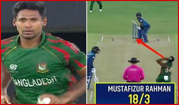 ম্যাচ হারের পর মুস্তাফিজকে সরাসরি দোষ দিয়ে যা বললেন শ্রীলঙ্কার অধিনায়ক