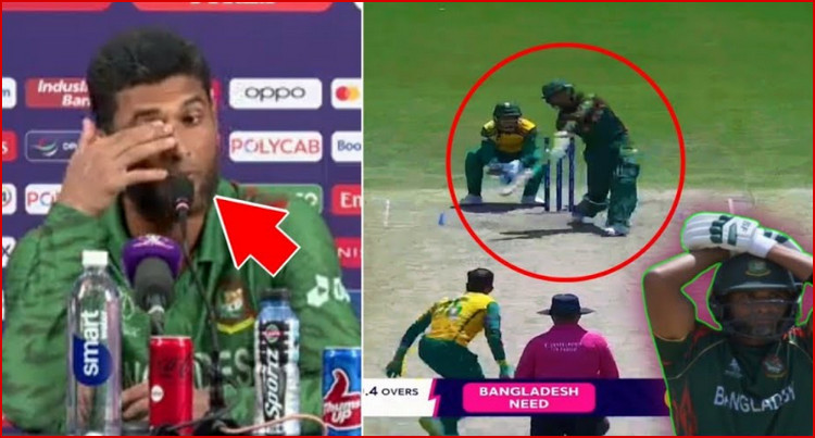 আমার ভুলের কারণে ম্যাচটি হেরেছি, ম্যাচ পরবর্তী সংবাদ সম্মেলনে এসে কেঁদে কেঁদে একি বললেন মাহমুদউল্লাহ রিয়াদ