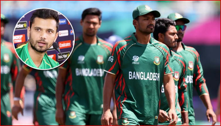 টাইগারদের সহজ ম্যাচে হারে যাকে দোষ দিলেন মাশরাফি