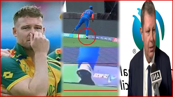 ব্রেকিং নিউজ ; নিজেদের ভুল বুঝতে পারলো আইসিসি, ১৯.৩ ধারা অনুযায়ী মিলারের ক্যাচটি ছক্কা হয়েছে, ফাইনাল নিয়ে আসছে নতুন সিদ্ধান্ত