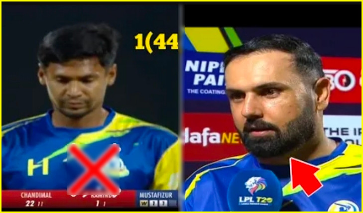 ম্যাচ হারের এক দিন পর ৩ ওভারে ৪০ রান দেওয়া মুস্তাফিজ কে নিয়ে মুখ খুললেন অধিনায়ক মোহাম্মদ নাবী