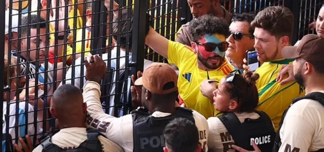 কোপা ফাইনালে বিশৃঙ্খলার দায় যাদের উপর দিলেন কোপা কর্তপক্ষ
