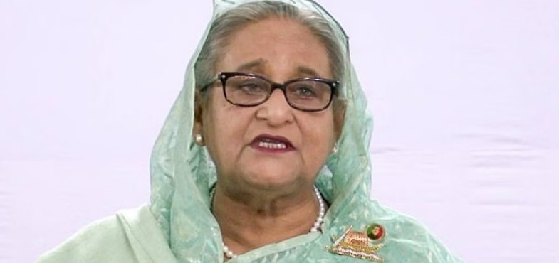 পতনের পেছনে যাকে দায়ী করলেন হাসিনা

