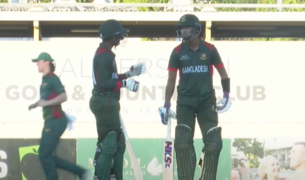 এইমাত্র শেষ হলো বাংলাদেশের নির্ধারিত ২০ ওভারের খেলা, দেখেনিন যত রান করলো
