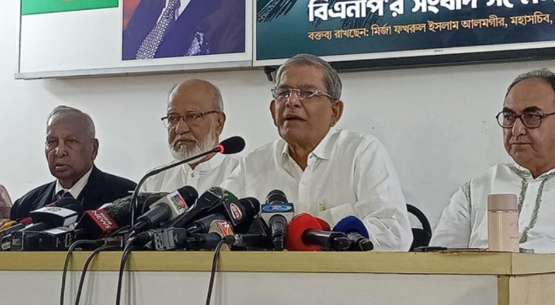 ত্রয়োদশ জাতীয় সংসদ নির্বাচন কখন হবে বৈঠক শেষে যা জানালো : মির্জা ফখরুল
