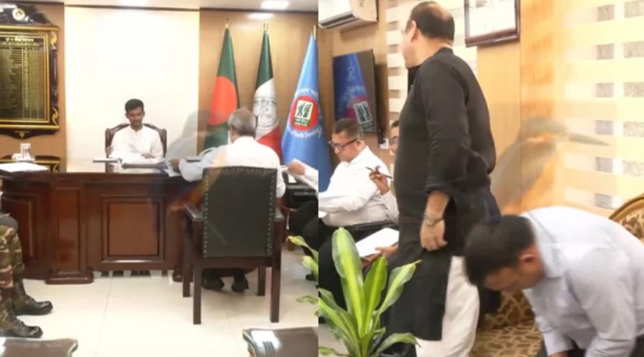 ক্রীড়া উপদেষ্টার সাথে বিসিবির পরিচালকদের পরিচয়পর্ব নিয়ে সারাদেশে শুরু হয়েছে তুমুল সমালোচনা
