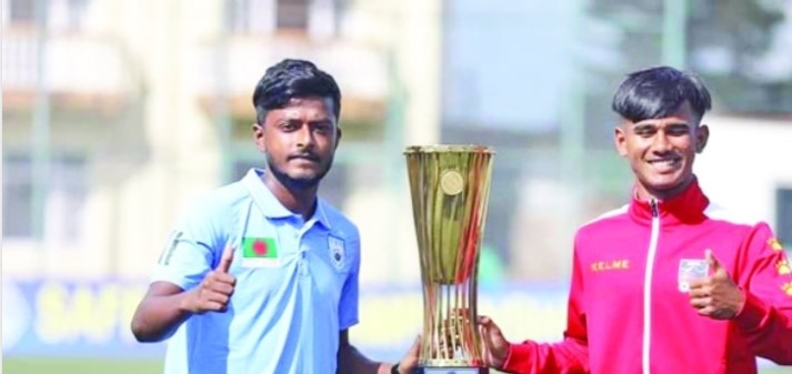 ফাইনালে স্বপ্ন পুরনের ম্যাচে বাংলাদেশ-নেপালের প্রথমার্ধের ৪০ মিঃ খেলা শেষ, দেখেনিন ফলাফল