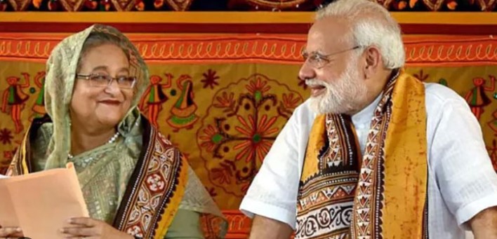 শেখ হাসিনার সঙ্গে ভারতের সম্পর্ক নিয়ে যা লিখেছে দ্য গার্ডিয়ান
