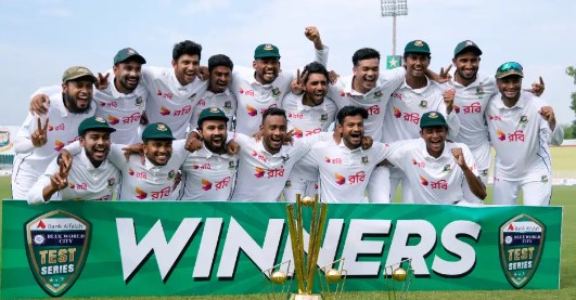 এক নজরে দেখেনিন পাকিস্তান-বাংলাদেশ টেস্ট সিরিজ জিতে কে কত টাকা পুরুস্কার পেলেন
