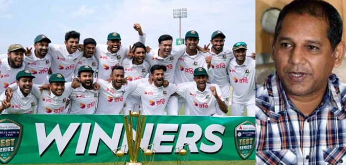 পাকিস্তানের বিপক্ষে ঐতিহাসিক সিরিজ জয়ে যাদের কৃতিত্ব দিলেন হাবিবুল বাশার
