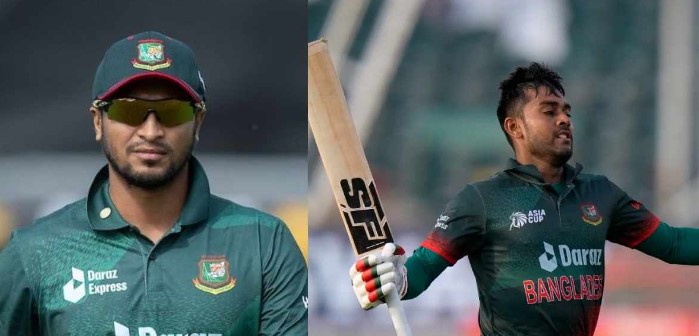 সাকিবের বিকল্প ক্রিকেটার কে জানিয়ে দিলেন মিরাজ
