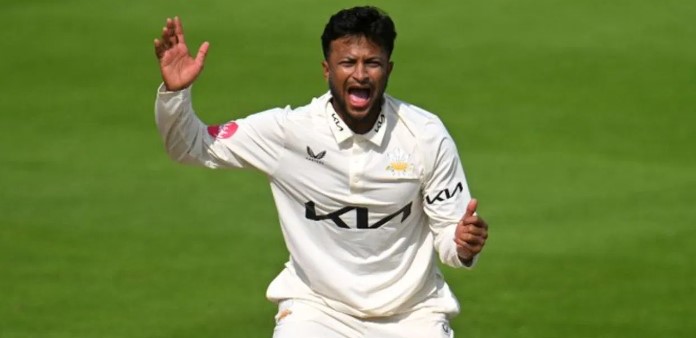 আবার বল হাতে দুর্দান্ত সাকিব, দেখেনিন কত উইকেট পেলেন সাকিব
