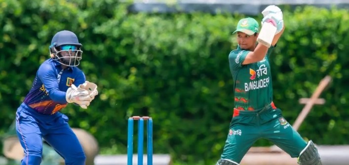 টান টান উত্তেজনায় শেষ হলো বাংলাদেশ-শ্রীলংকার ম্যাচ, দেখেনিন ফলাফল
