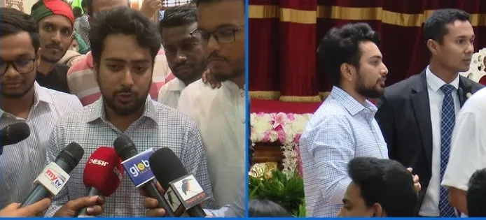 বহুল আলোচিত ‘রাজাকার’ স্লোগানের ব্যাখ্যা দিলেন উপদেষ্টা নাহিদ ইসলাম
