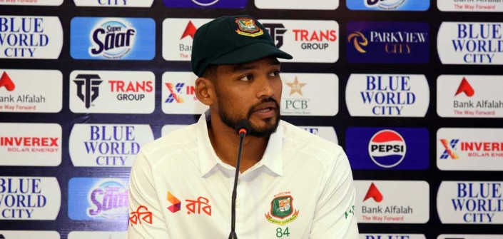 হেরেও যে কারণে তৃপ্তির ঢেকুর তুললেন নাজমুল হোসেন শান্ত
