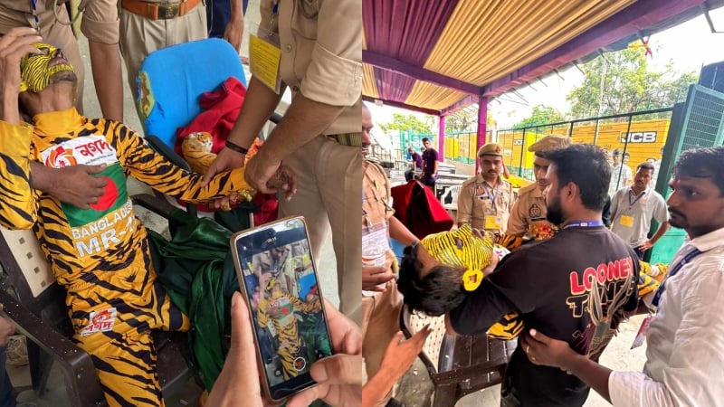 স্টেডিয়ামে ভারতীয় সমর্থকদের হামলায় হাসপাতালে বাংলাদেশি দর্শক
