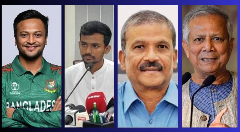 ব্রেকিং নিউজঃ সাকিবের বিষয়ে যে সিদ্ধান্ত নিল প্রধান উপদেষ্টা, ক্রীড়া উপদেষ্টাসহ আরও ১ উপদেষ্টা